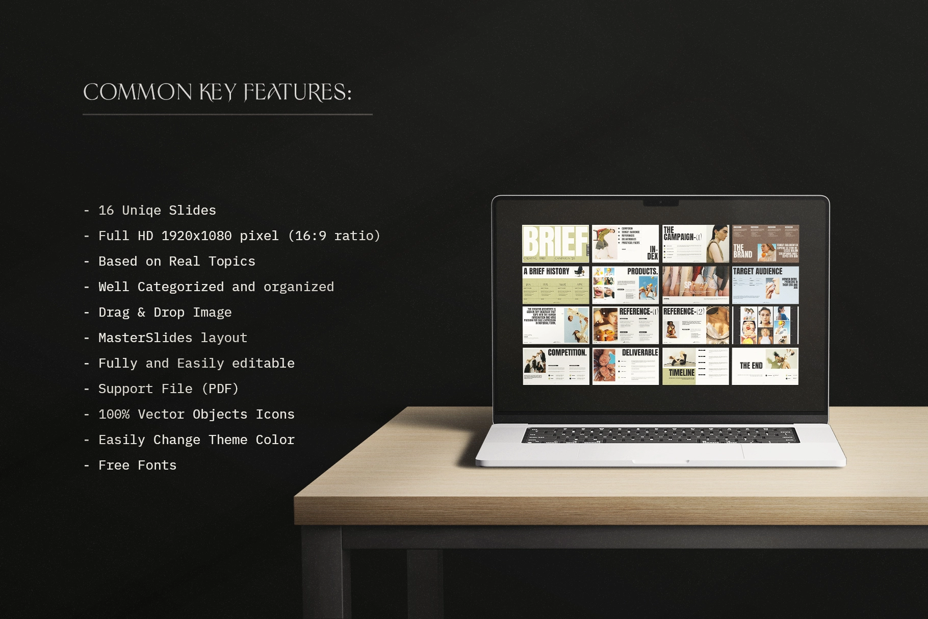 Creative Brief Campaign Presentation Template