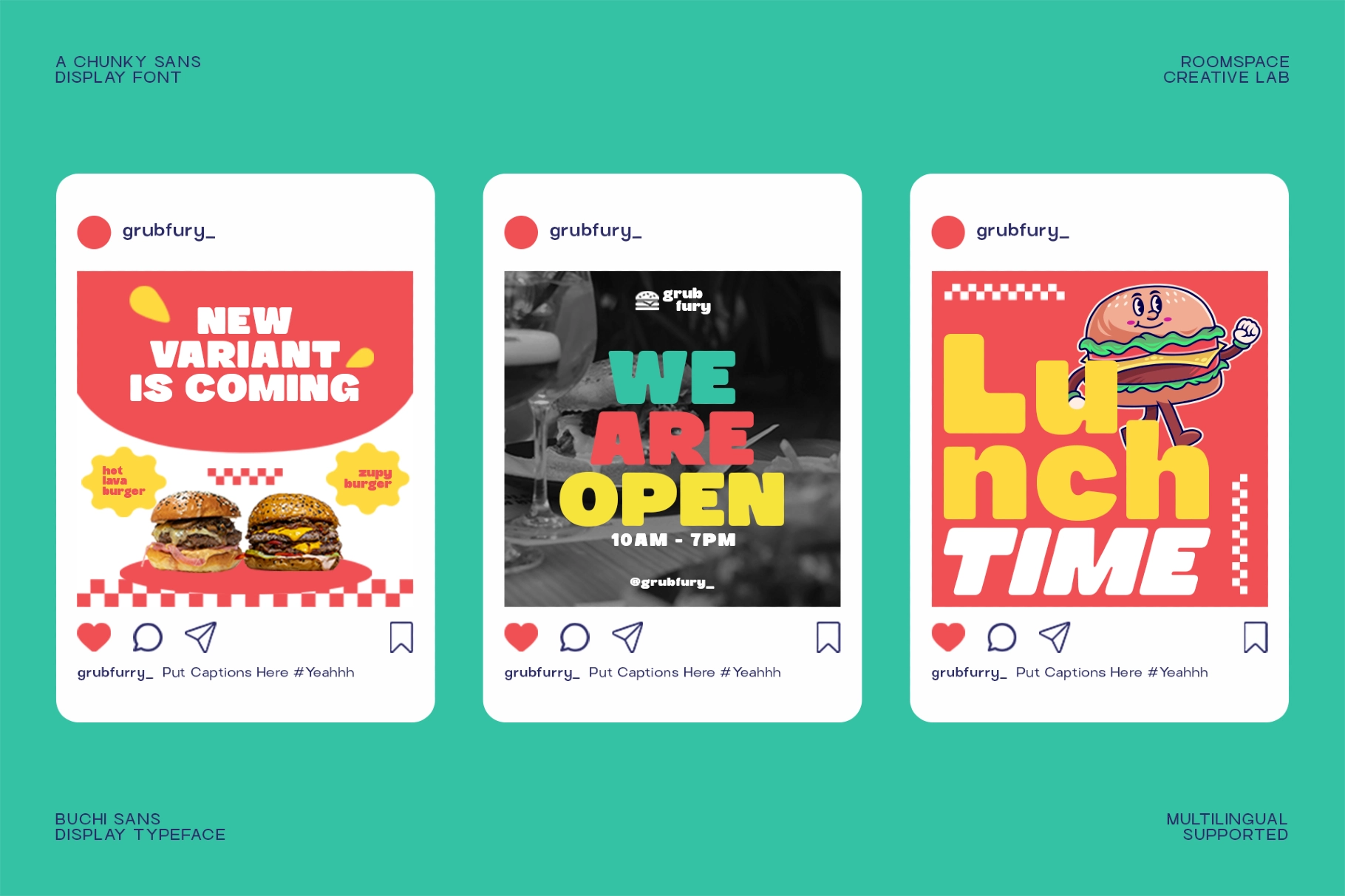 Buchi Sans – Bold Chunky Display Font
