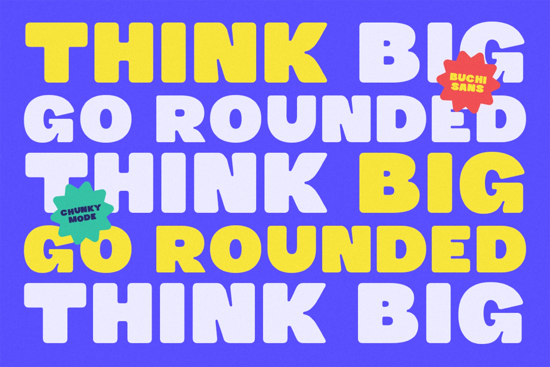Buchi Sans – Bold Chunky Display Font