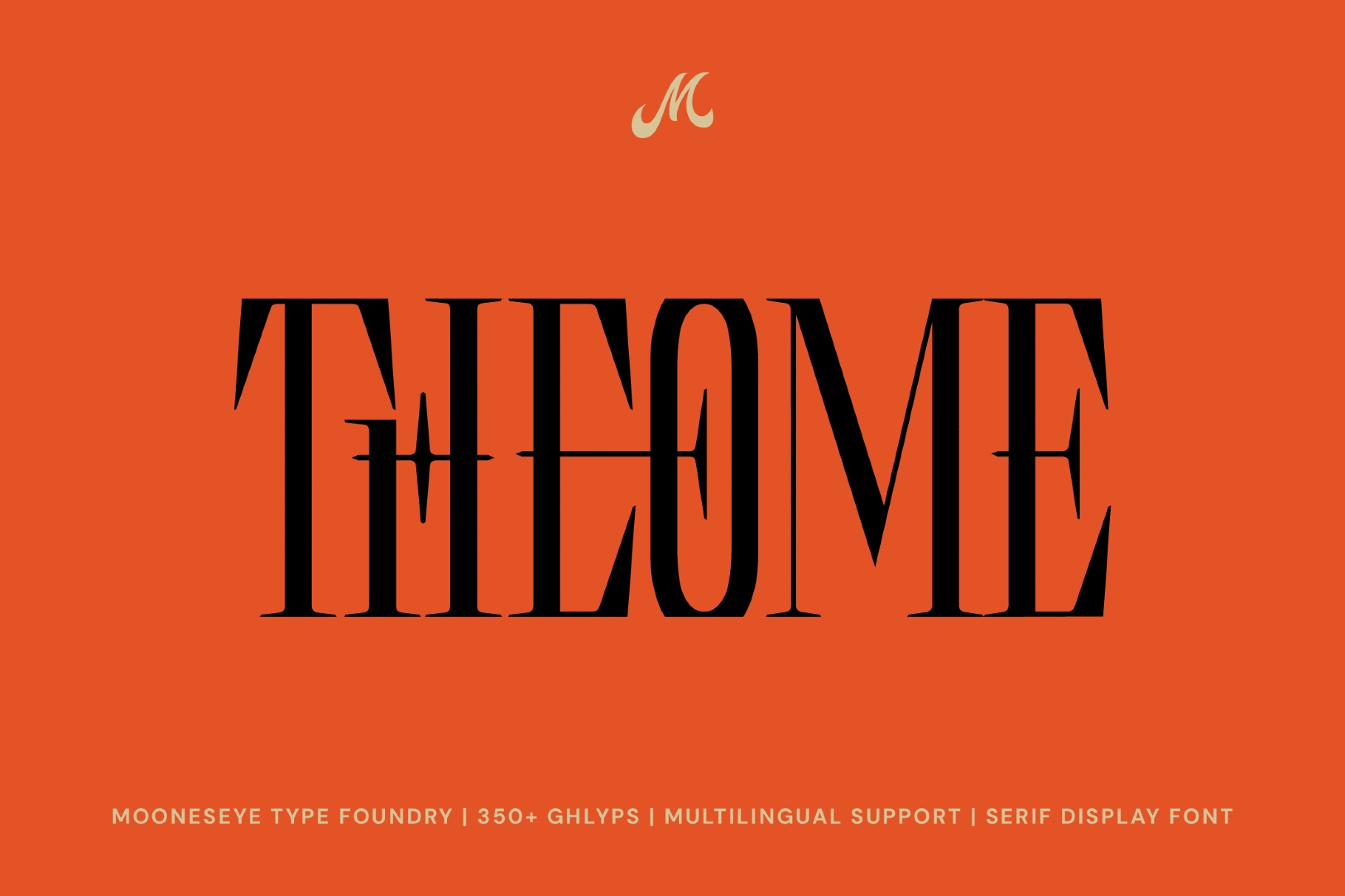 Theome - Gothic Serif Display Font
