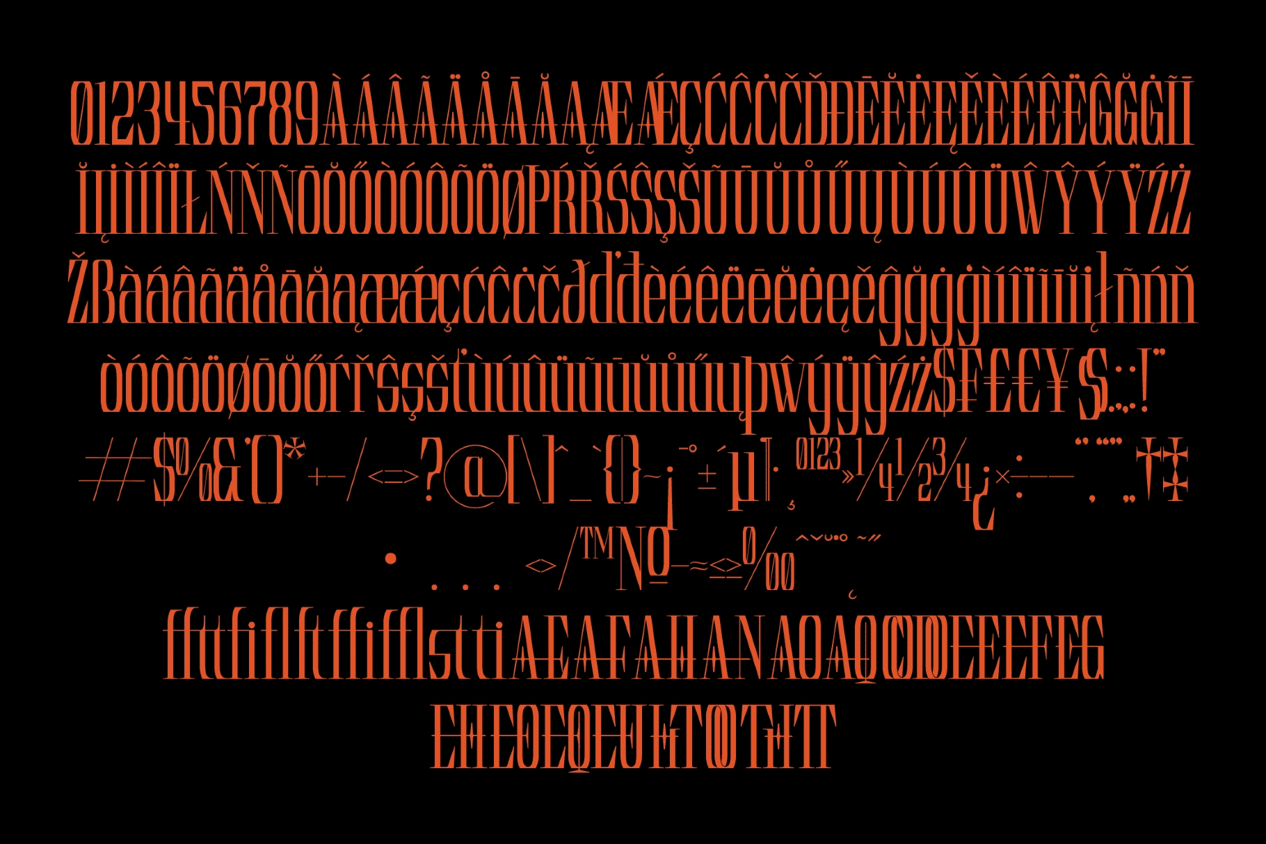 Theome - Gothic Serif Display Font