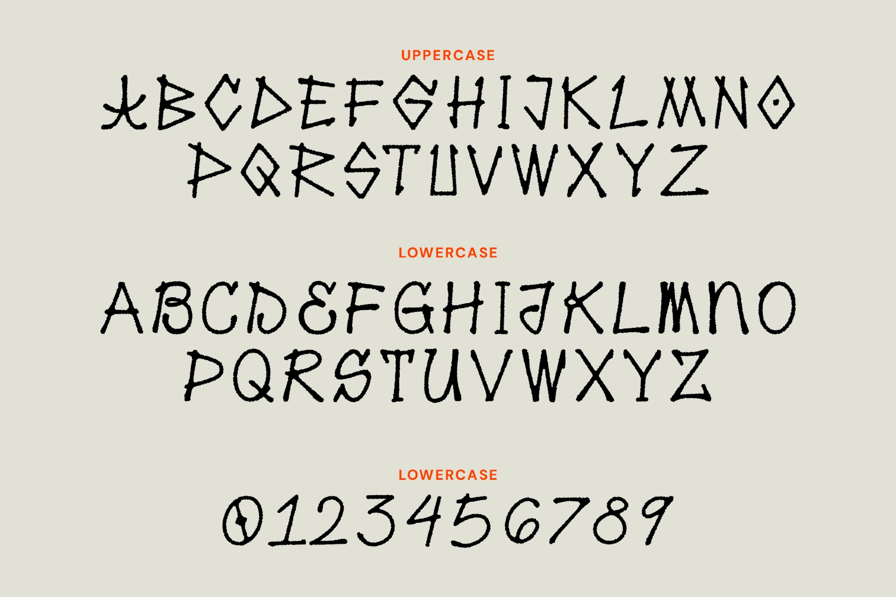 Gorkesq - Ancient Handwritten Display Font