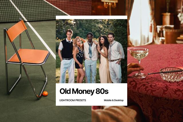 Old Money 80s Lightroom Presets
