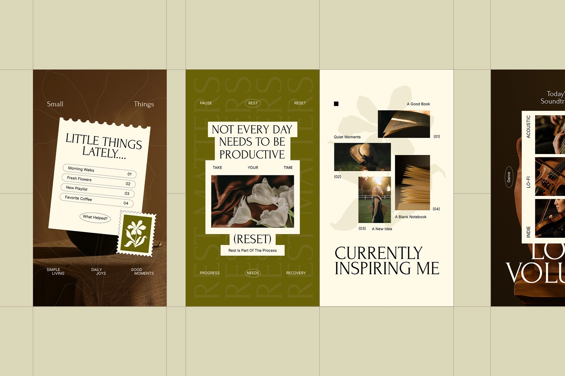 Aesthetic Instagram Pack - CANVA Template