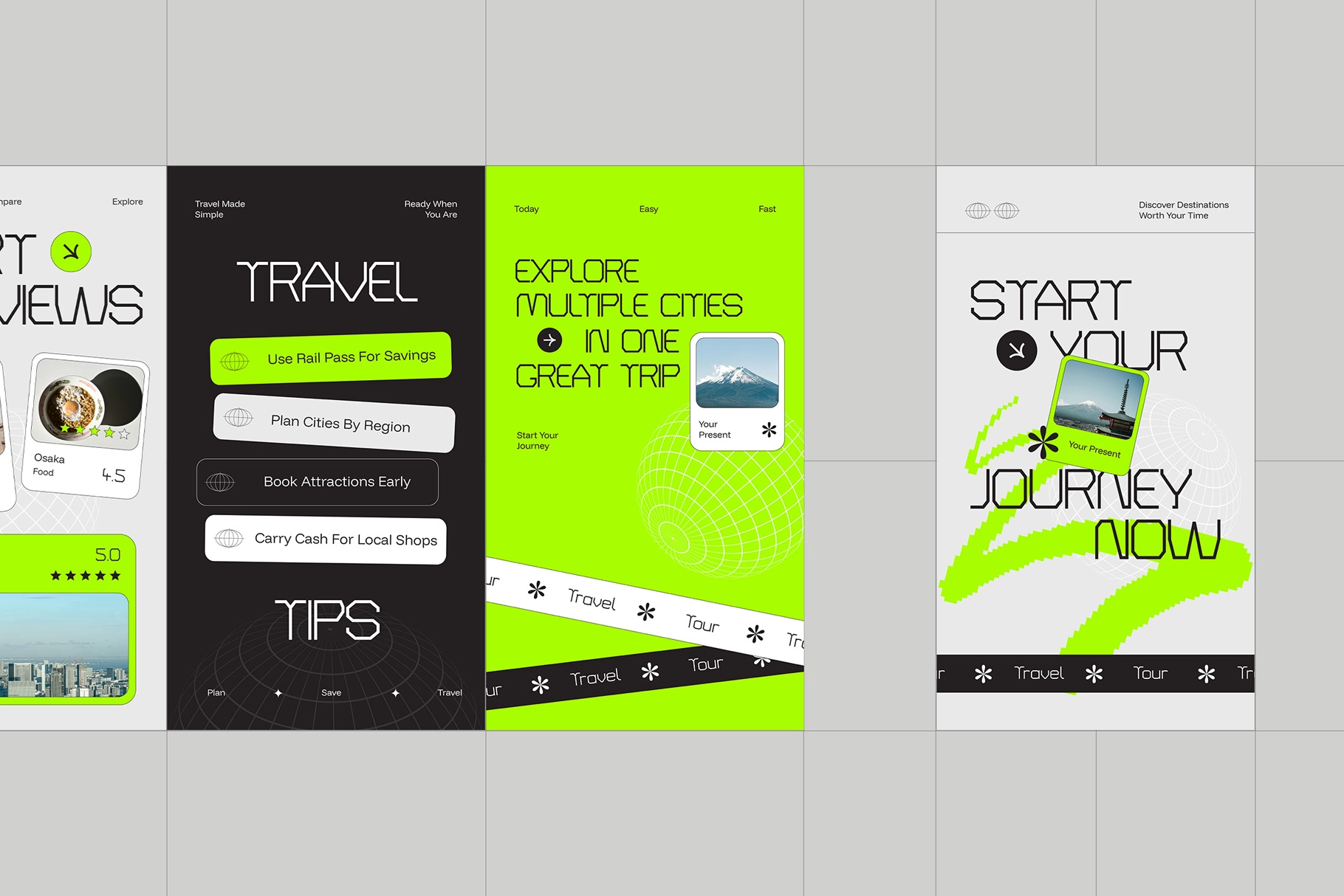 Tour & Travel Instagram Pack - Adobe Template