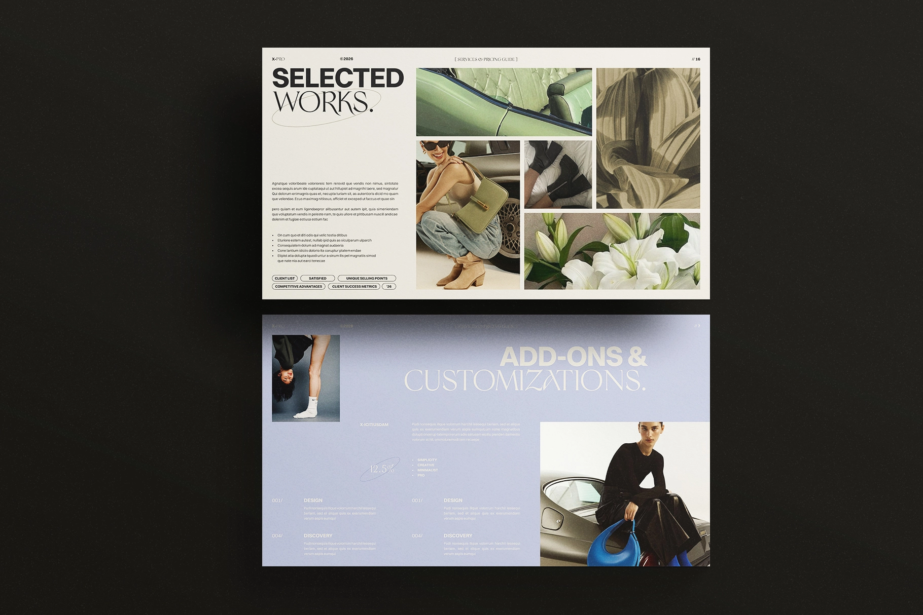 Services and Pricing Guide Presentation Template