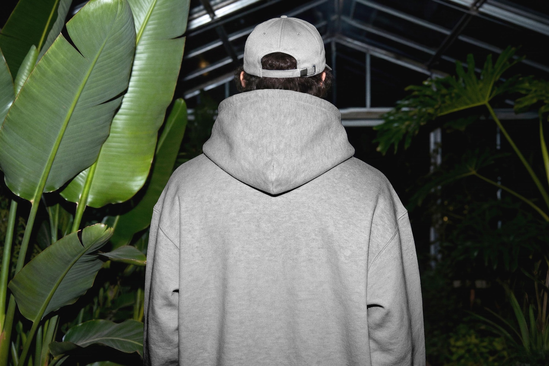 Hoodie Mockup Back View