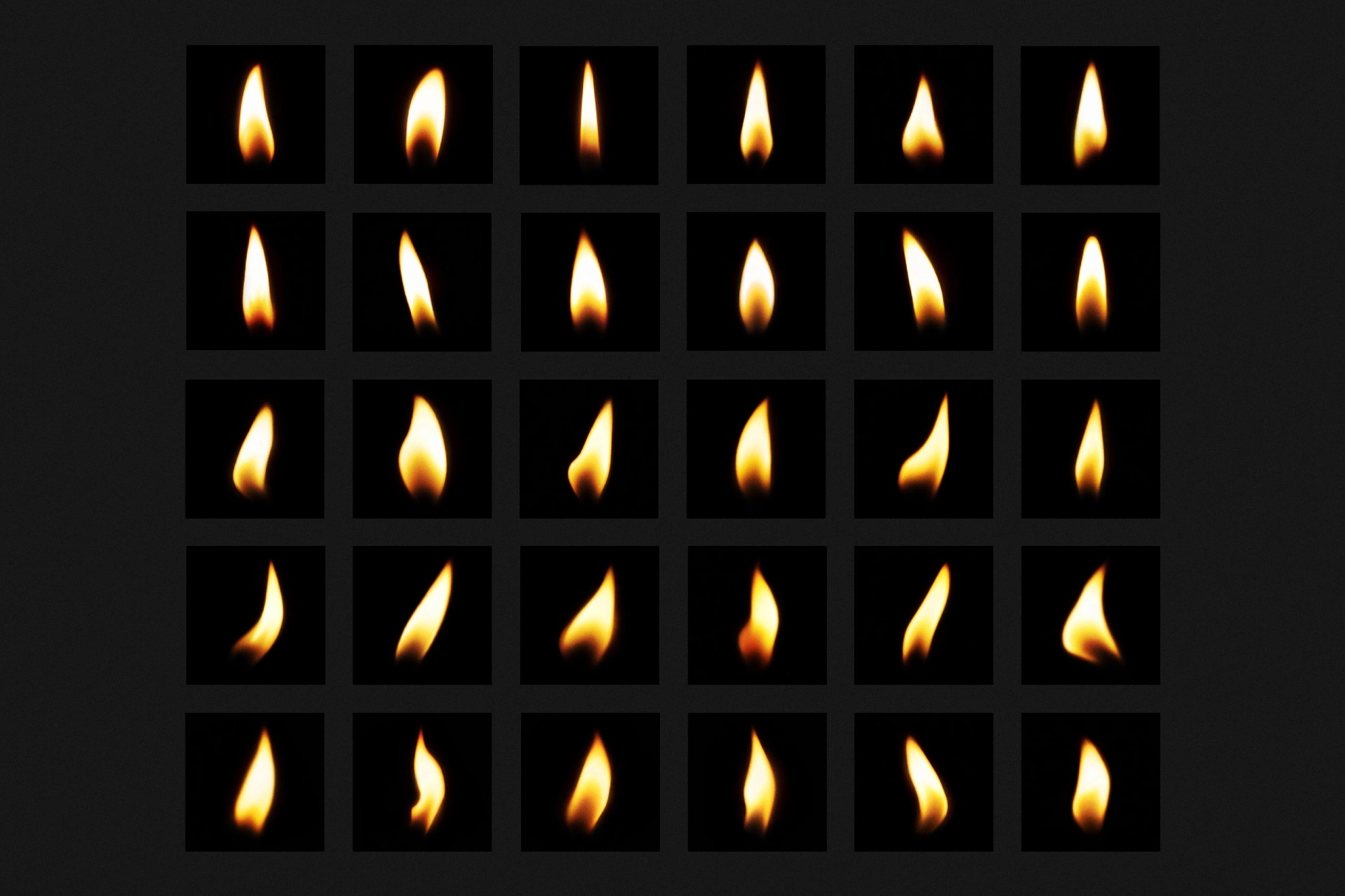 30 Flame Overlays