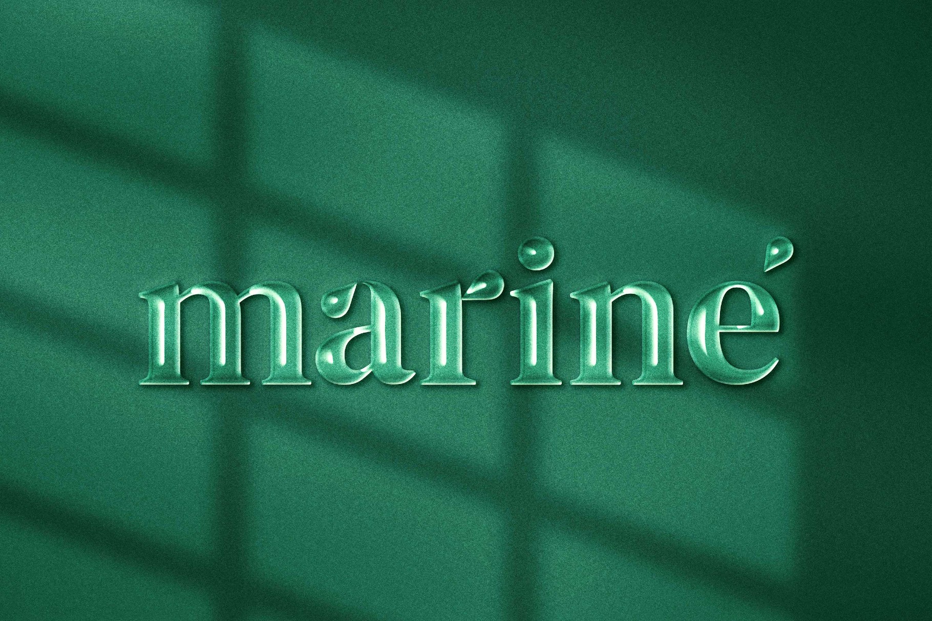 Aquatic Text Effect