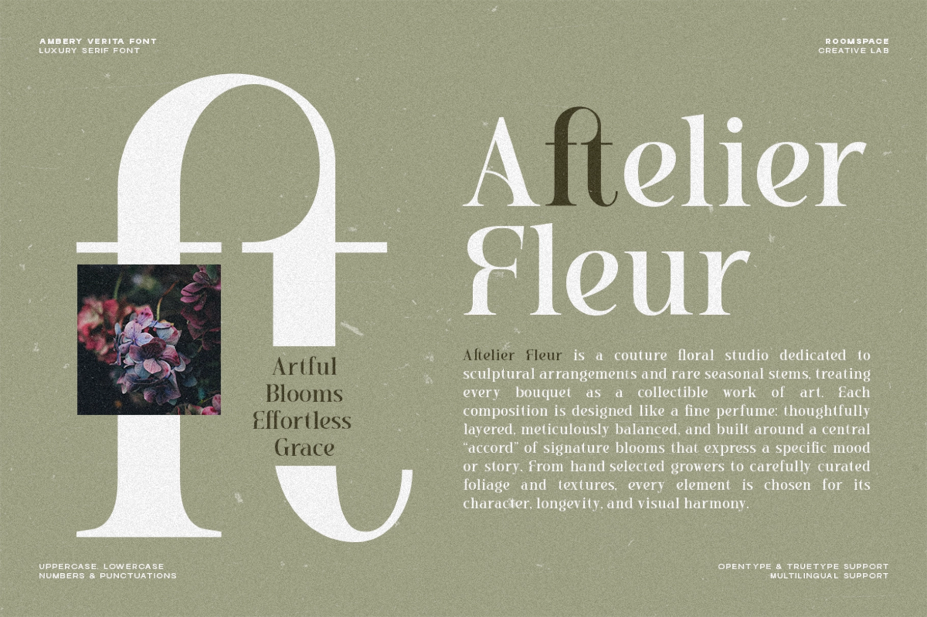 Ambery Verita – Elegant Modern Serif Font