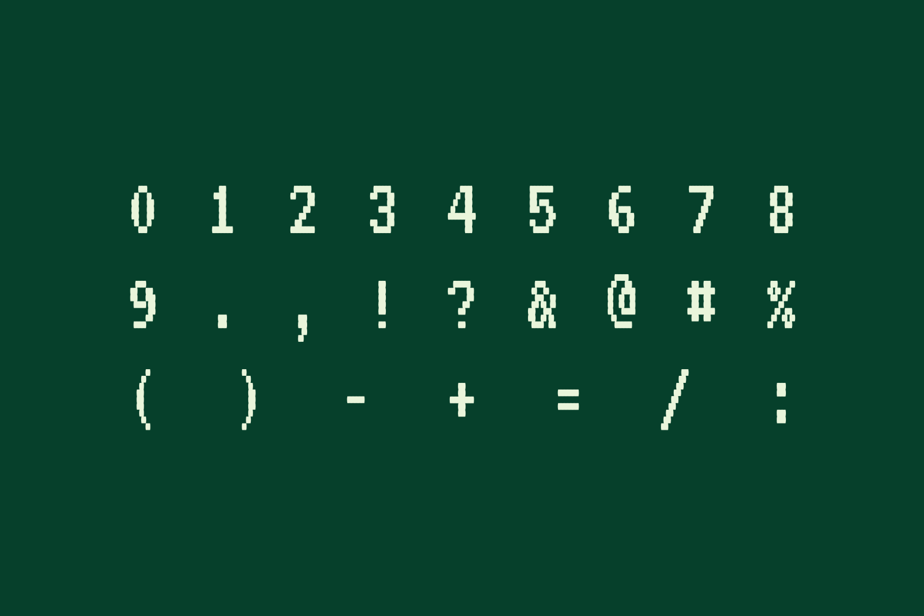 VT323 - 90s Computer Font