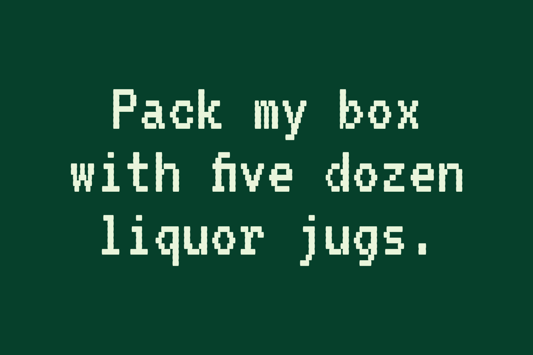 VT323 - 90s Computer Font