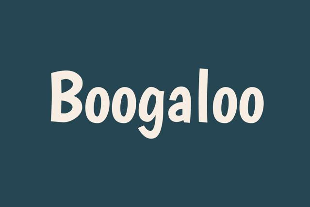 Boogaloo - 90s Surf Font
