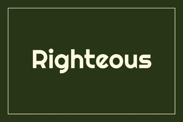 Righteous Retro Font