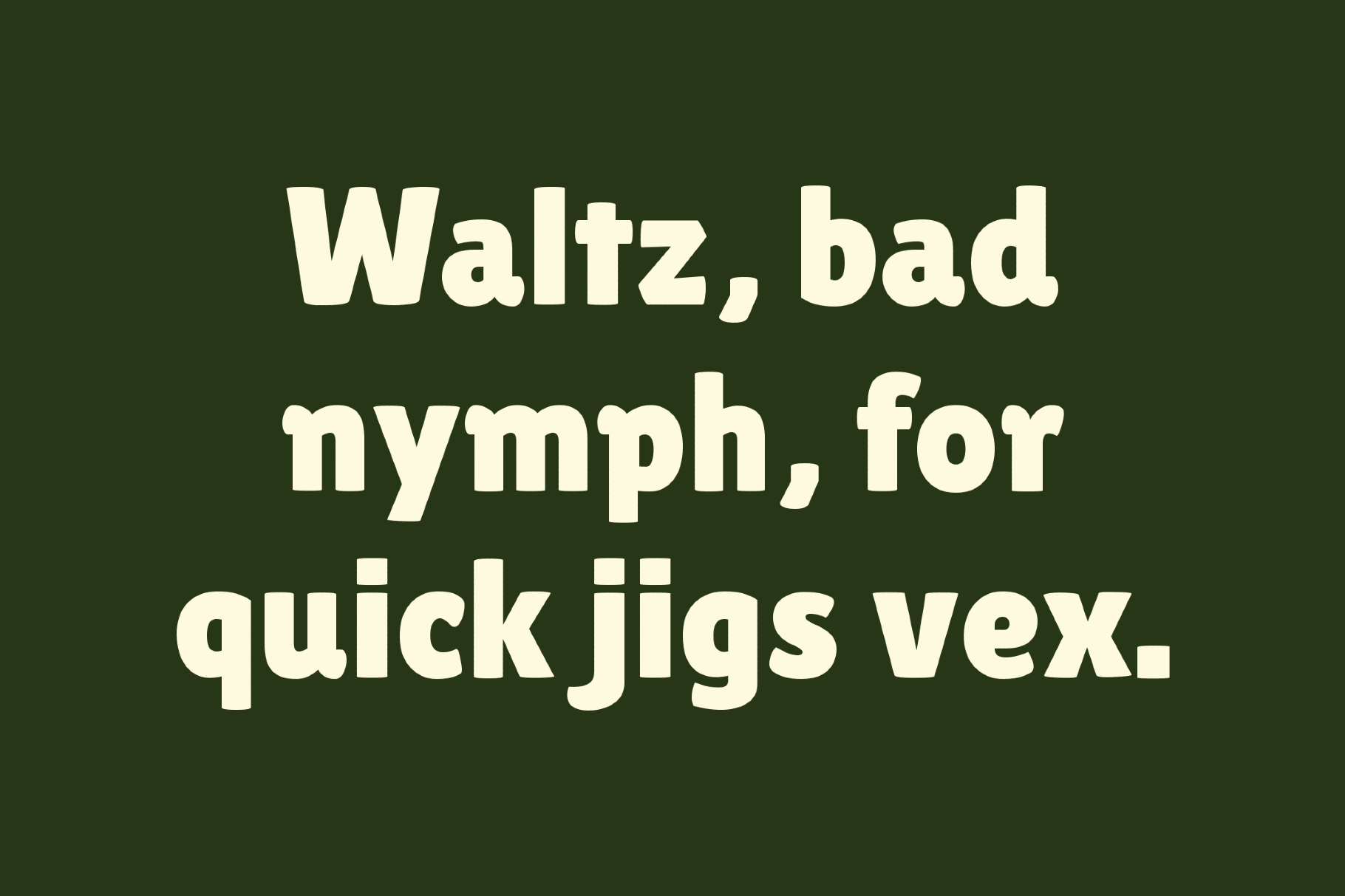 Lilita One Sign Font