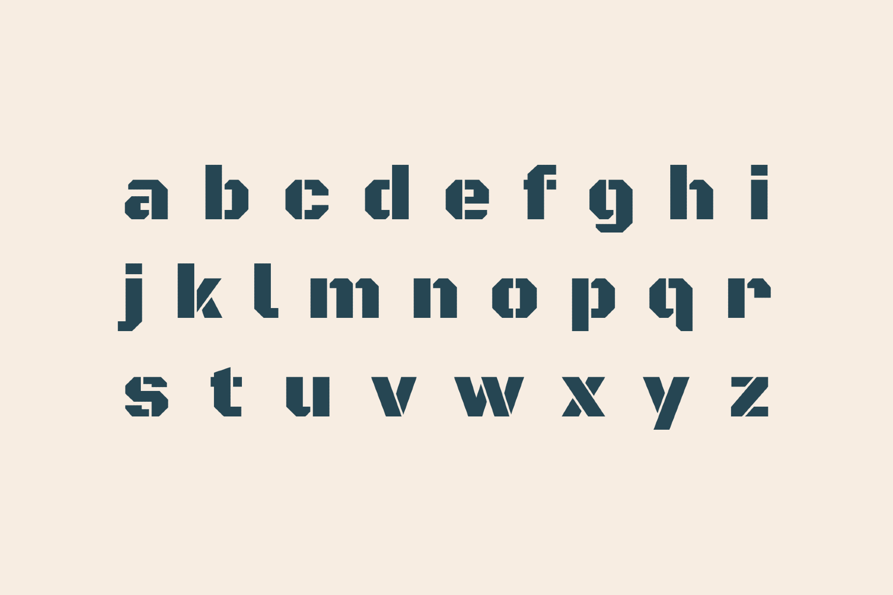 Black Ops One - Military Stencil Font