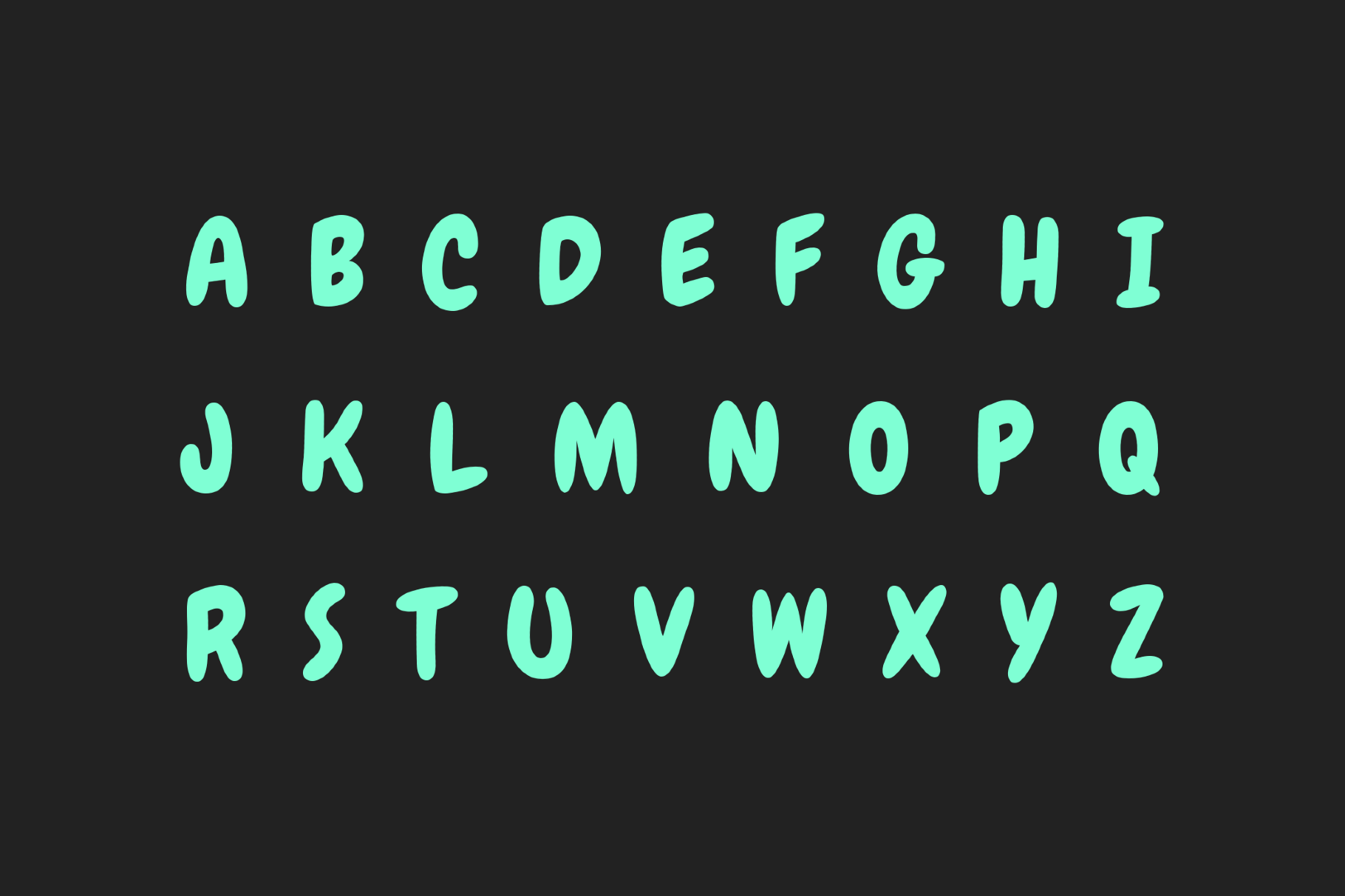 Chewy 90s Kids Font