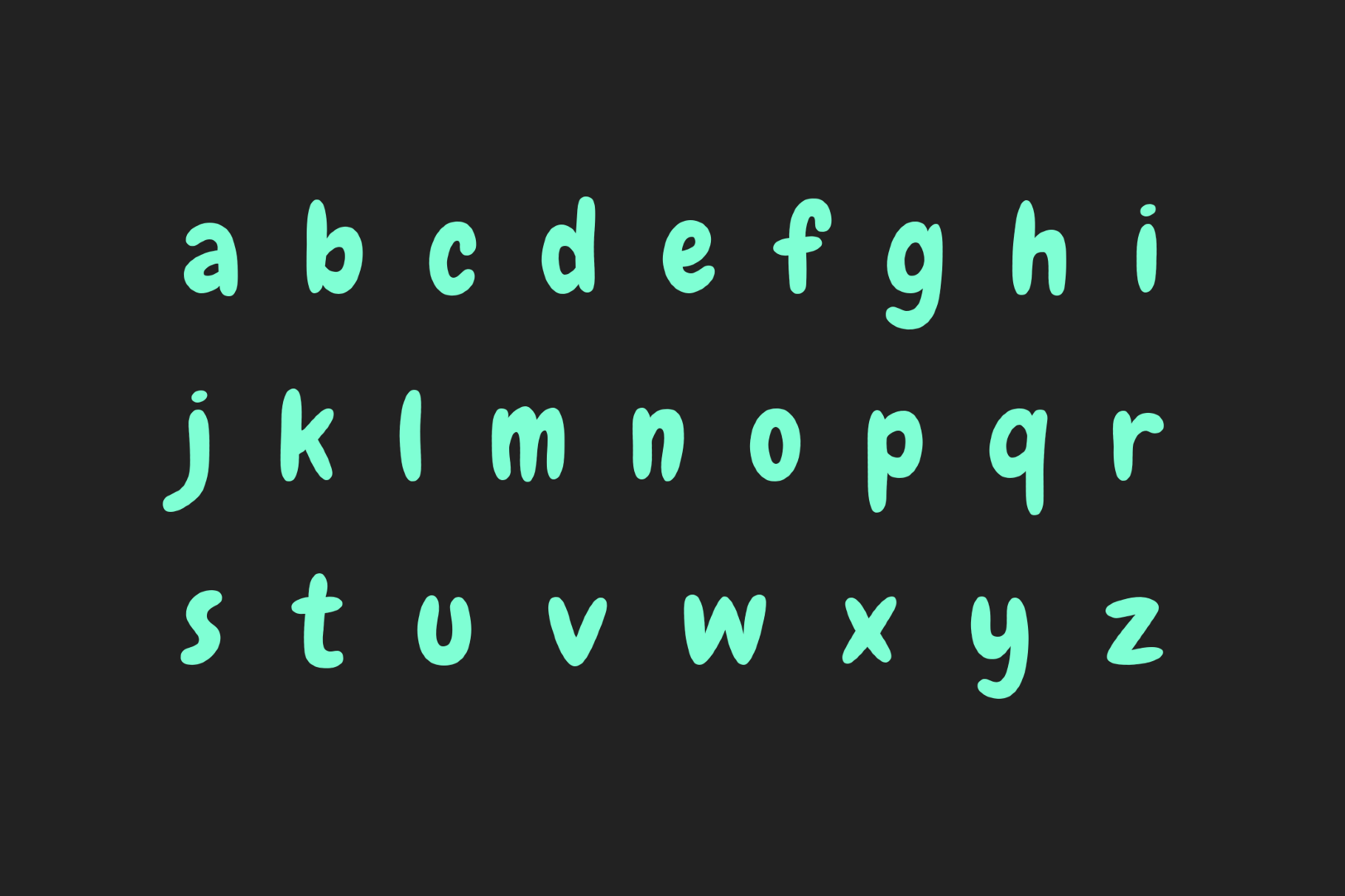 Chewy 90s Kids Font