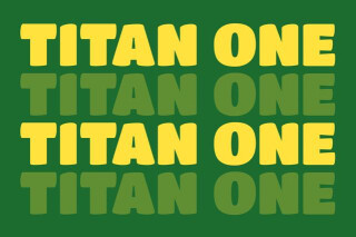 Titan One 90s Film Font