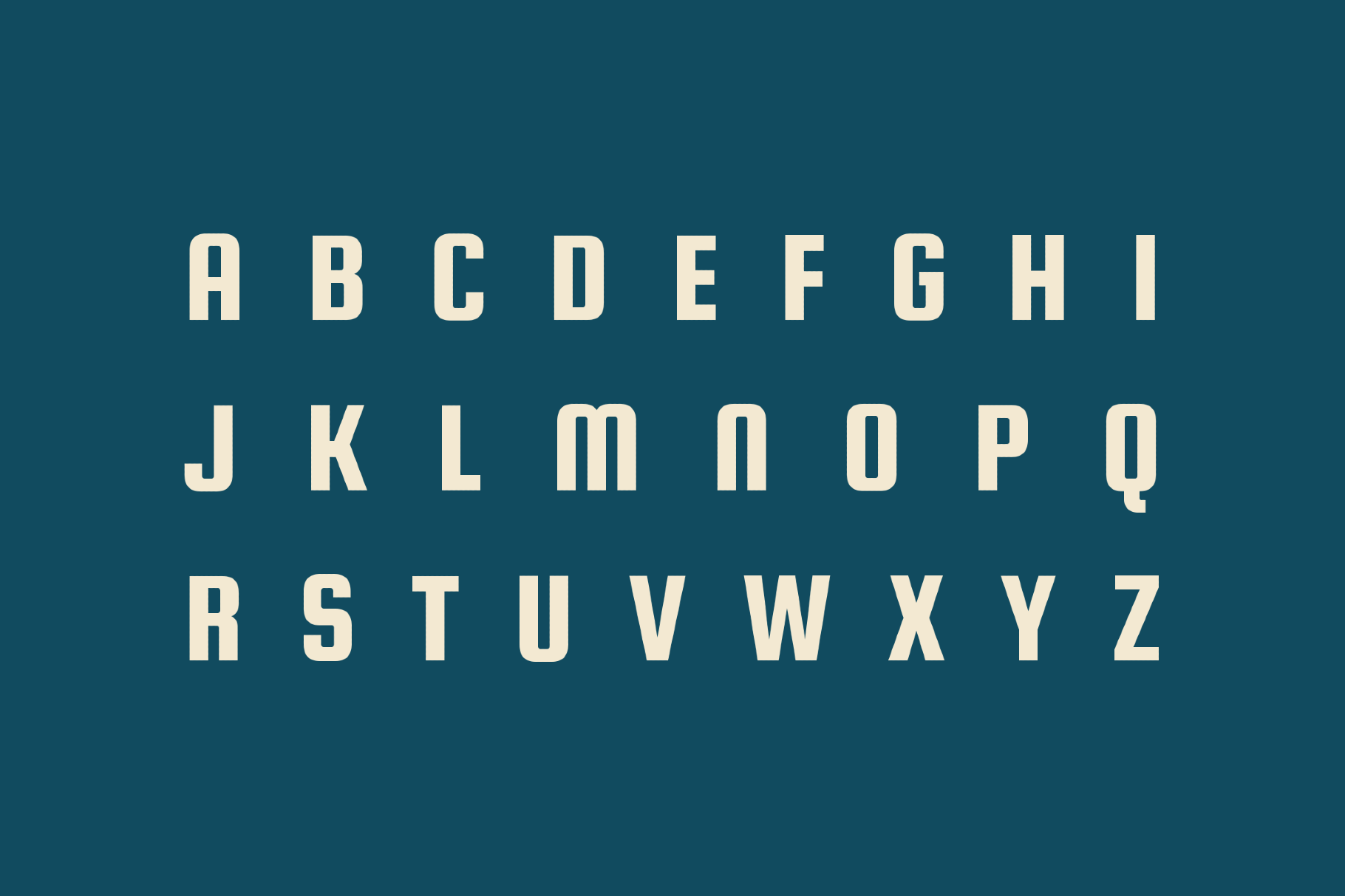 Squada One - Sports Magazine Font