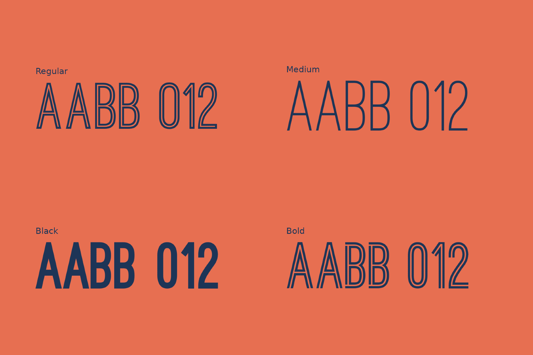 Ostrich Sans - 90s Font Family