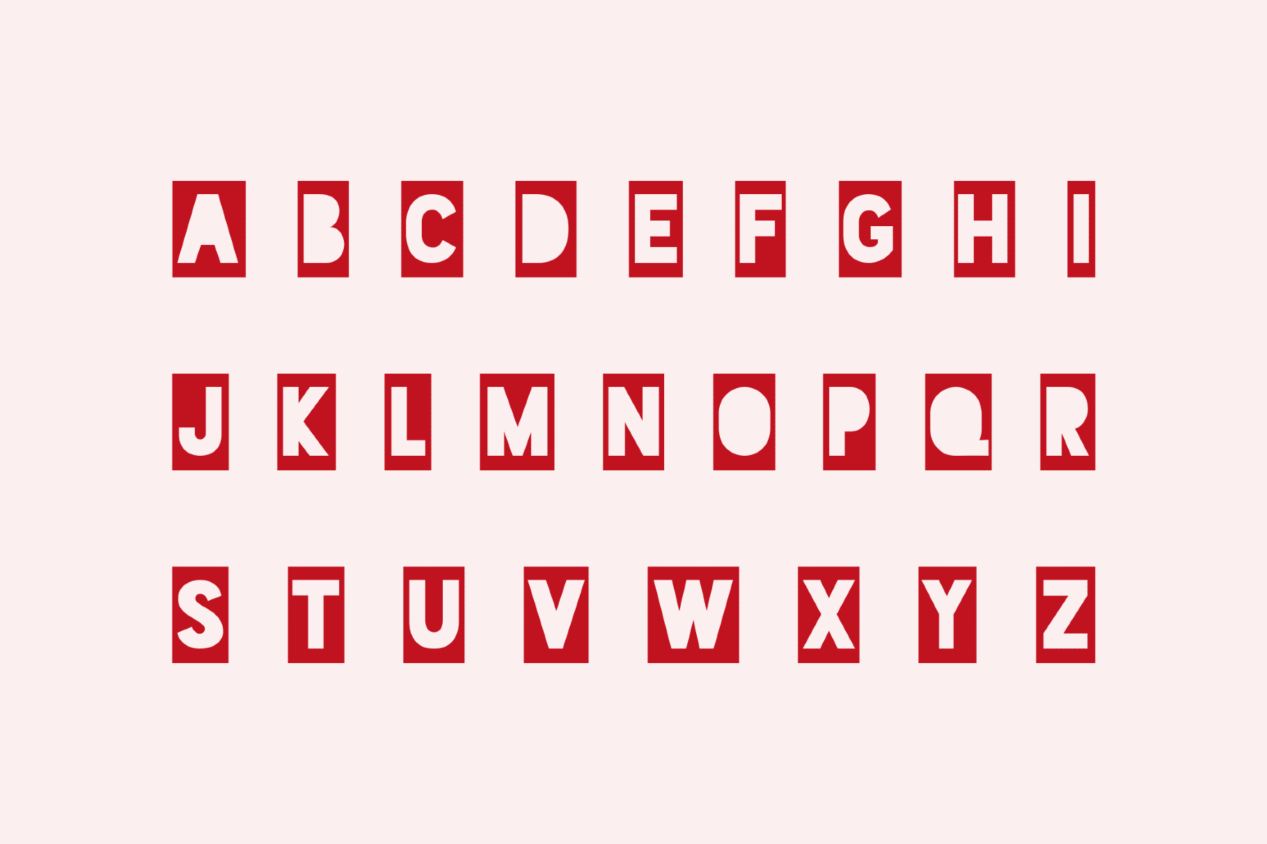 Blackout 90s Stencil Font