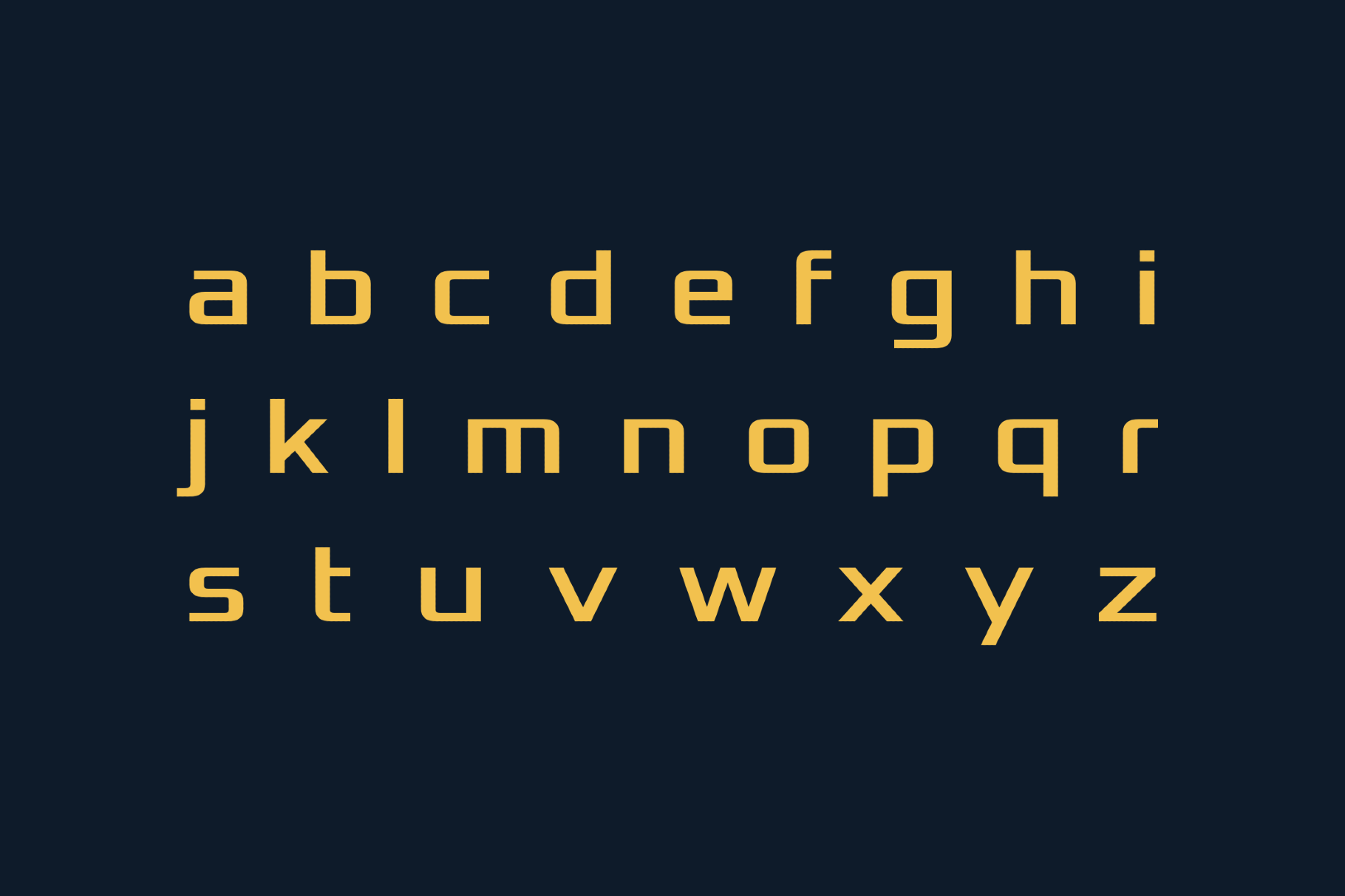 Xolonium - 90s Sci-Fi Font