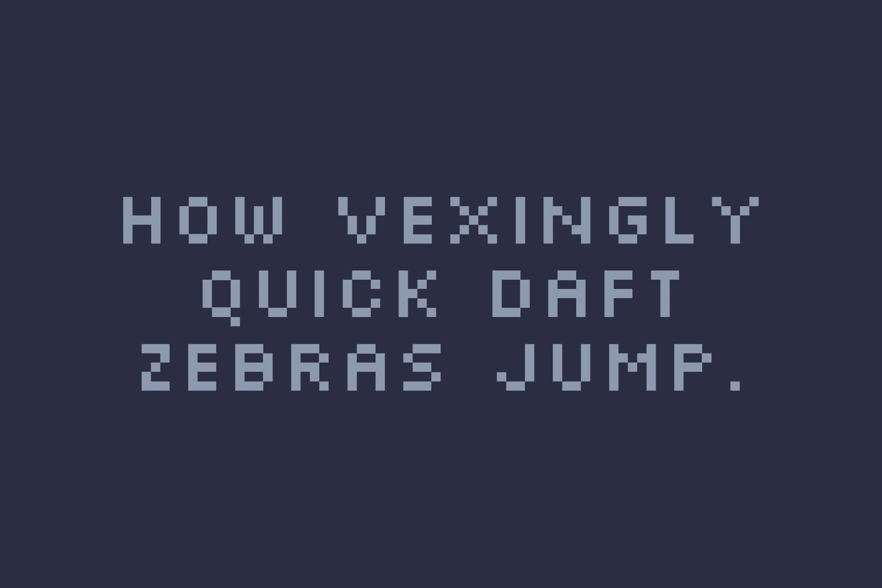 Silkscreen 90s Pixel Font