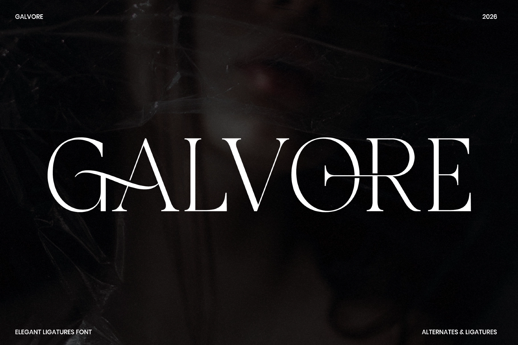 Galvore - Luxury Ligature Serif Font