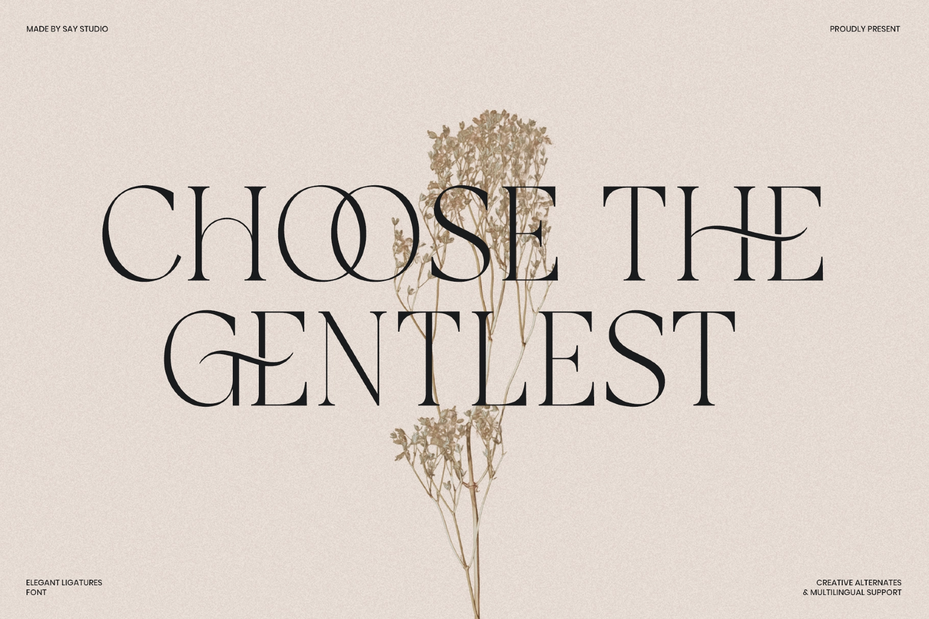 Galvore - Luxury Ligature Serif Font