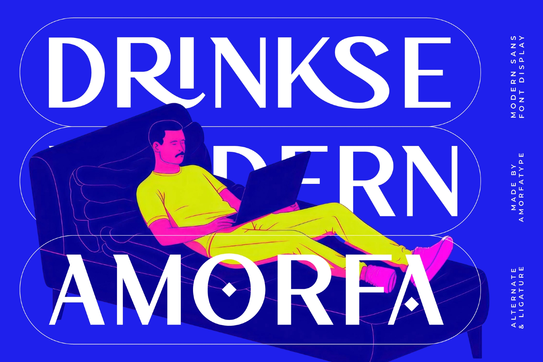 Drinkse - Modern Display Sans Font