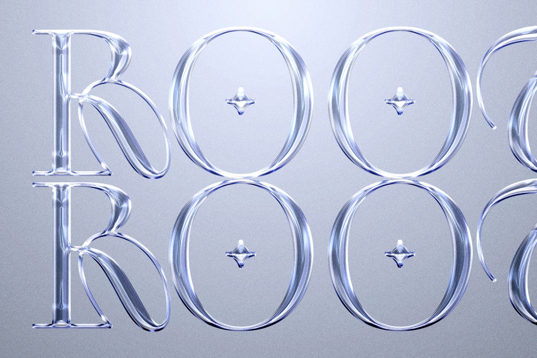 Crystal Glass Text & Logo Effect