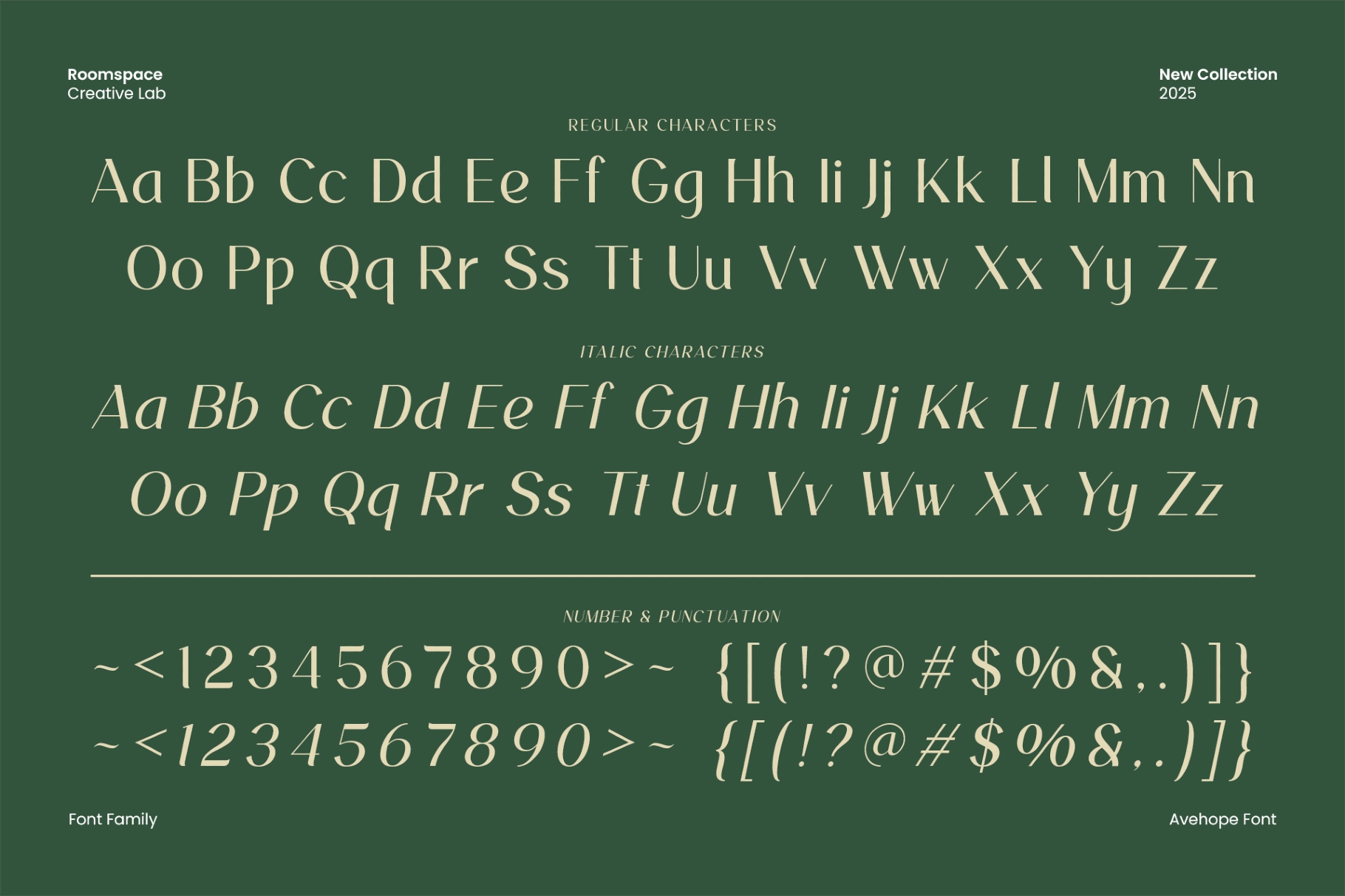 Avehope – Modern Geometric Sans Font