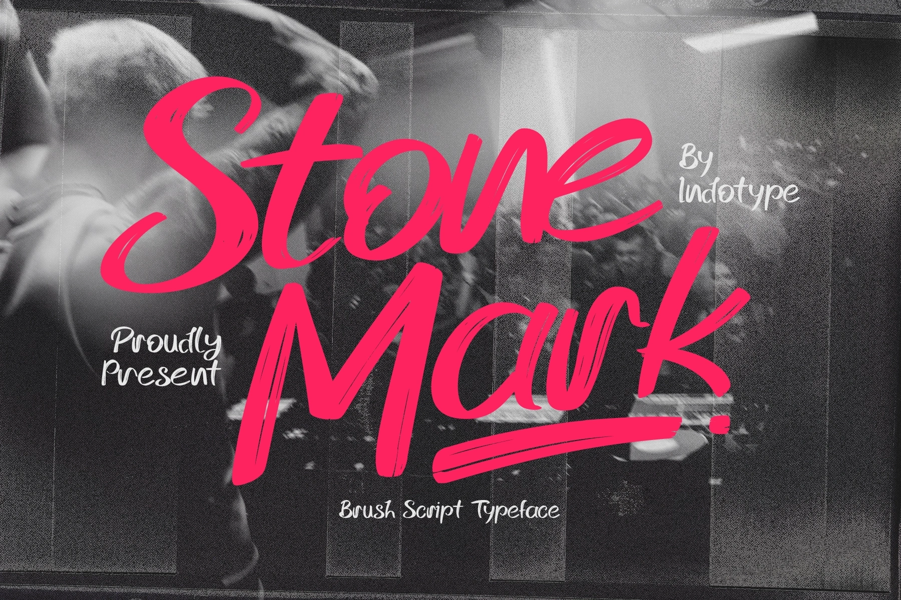 Stone Mark - Brush Script Font