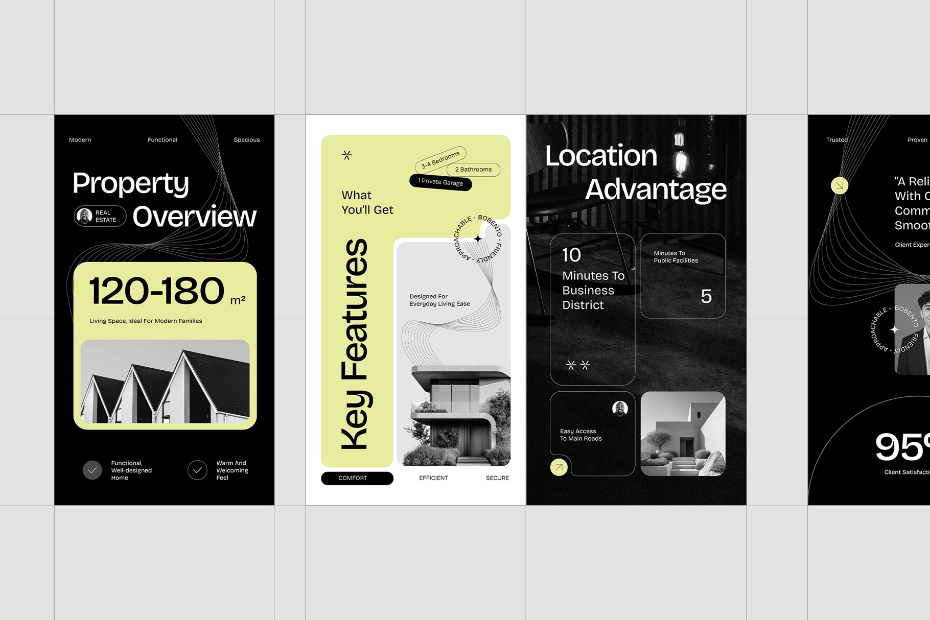 Real Estate Instagram Pack - Affinity Template