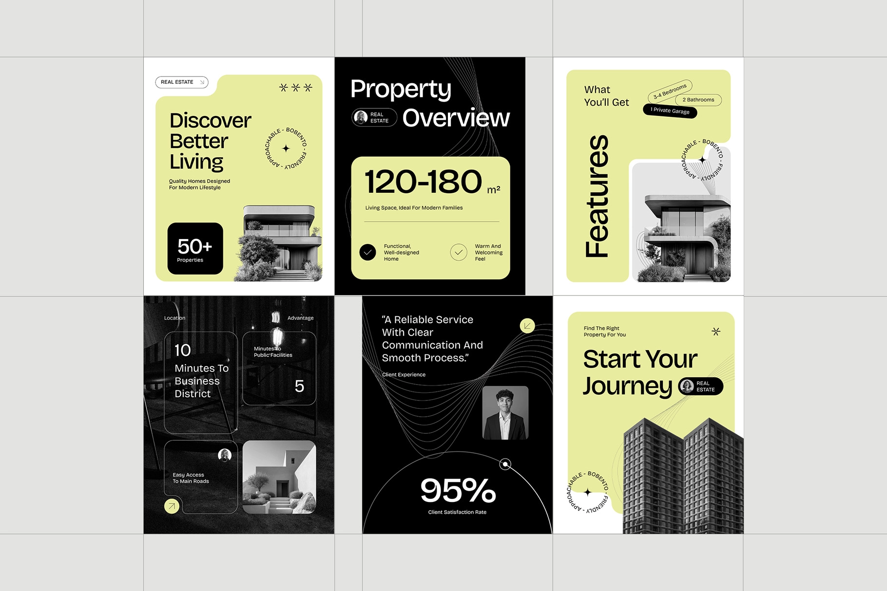 Real Estate Instagram Pack - Affinity Template