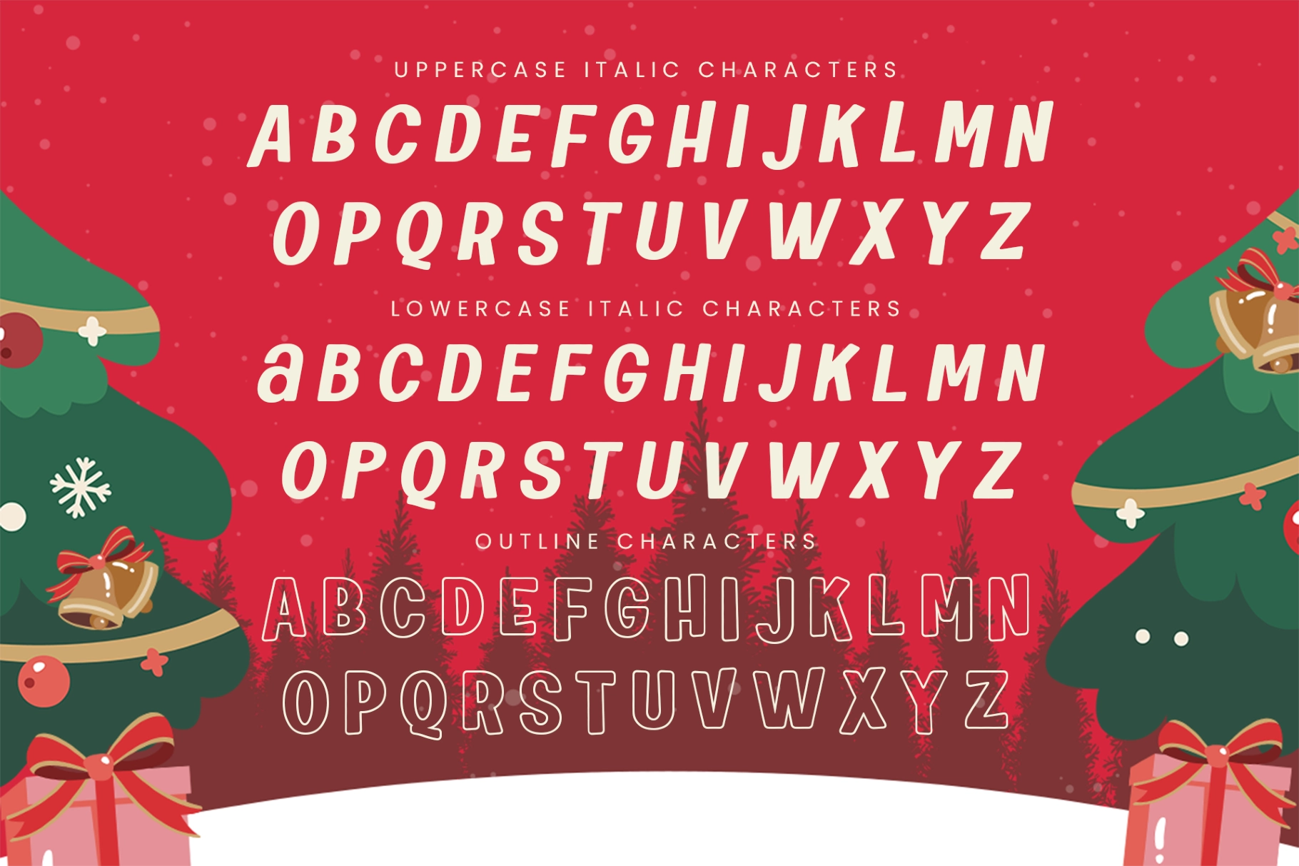 Sparkla – Christmas Holiday Display Font