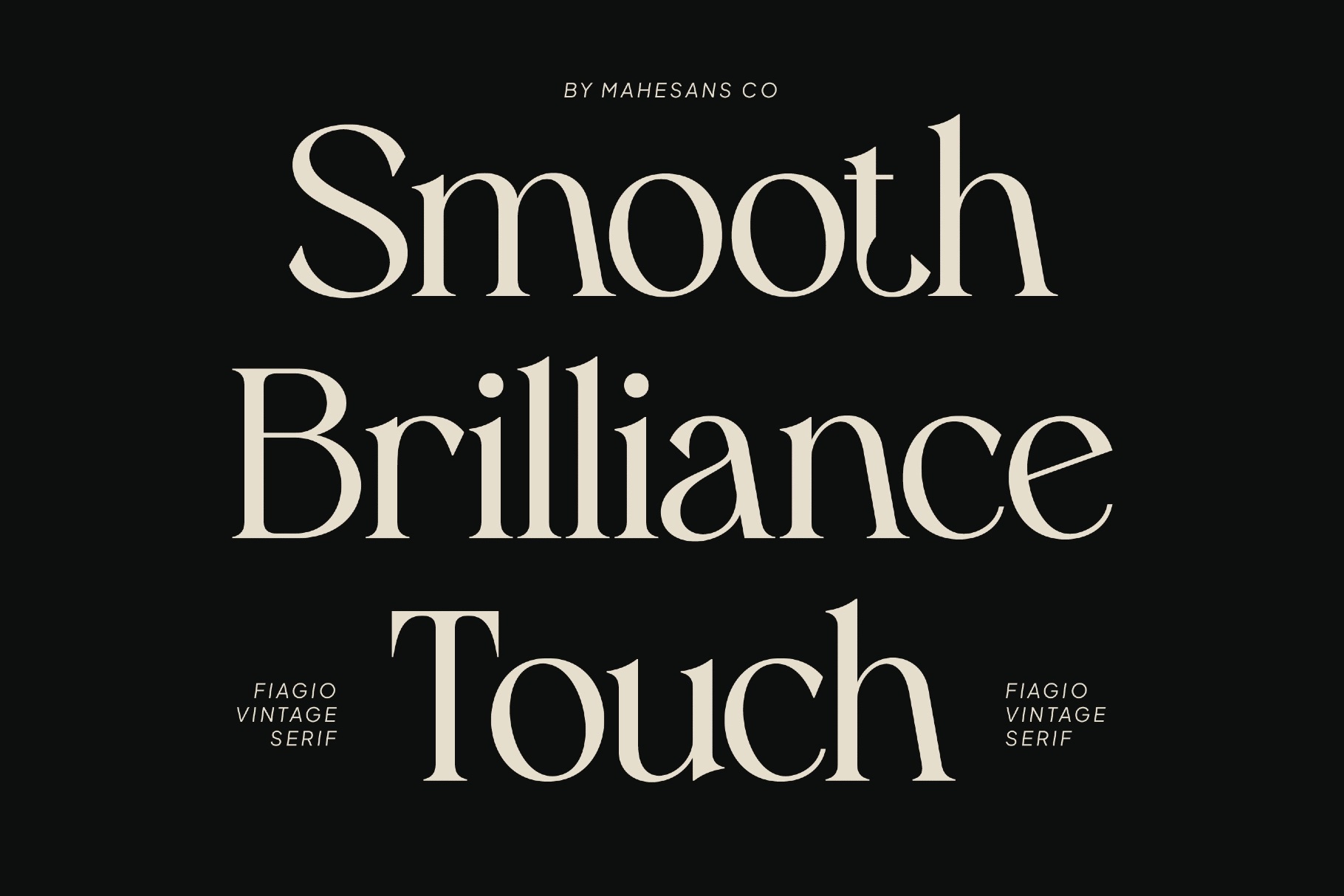 Fiagio – Elegant Vintage Serif Font