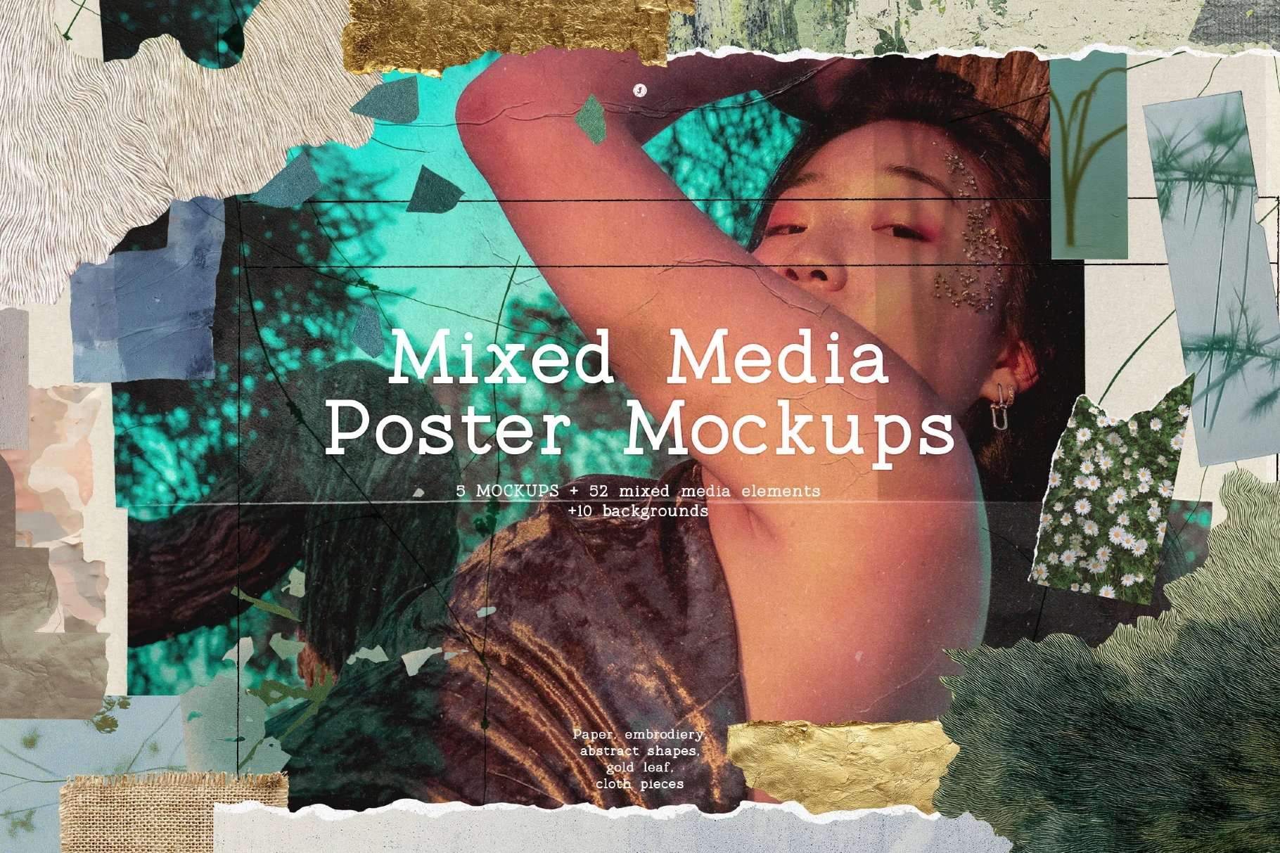 Mixed Media Poster Mockups