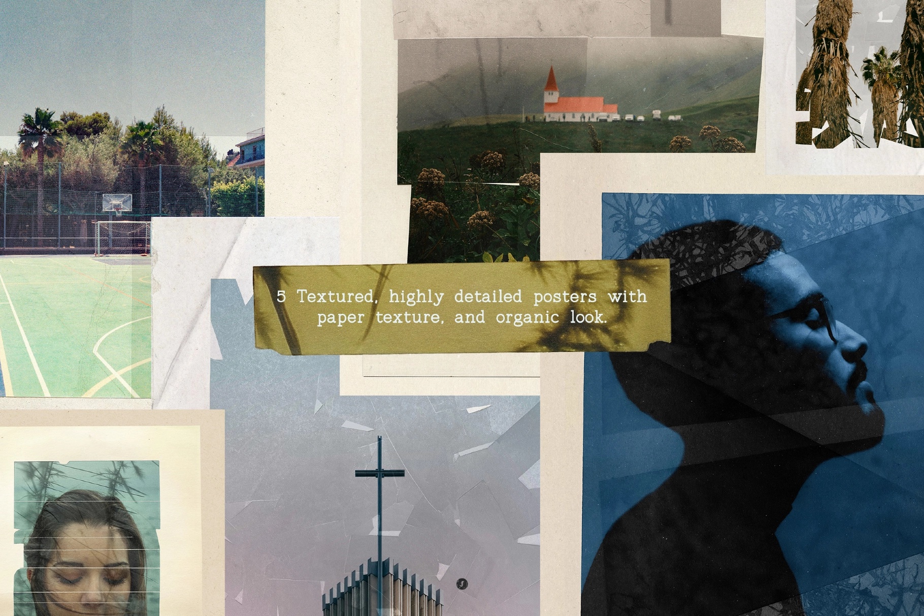 Mixed Media Poster Mockups