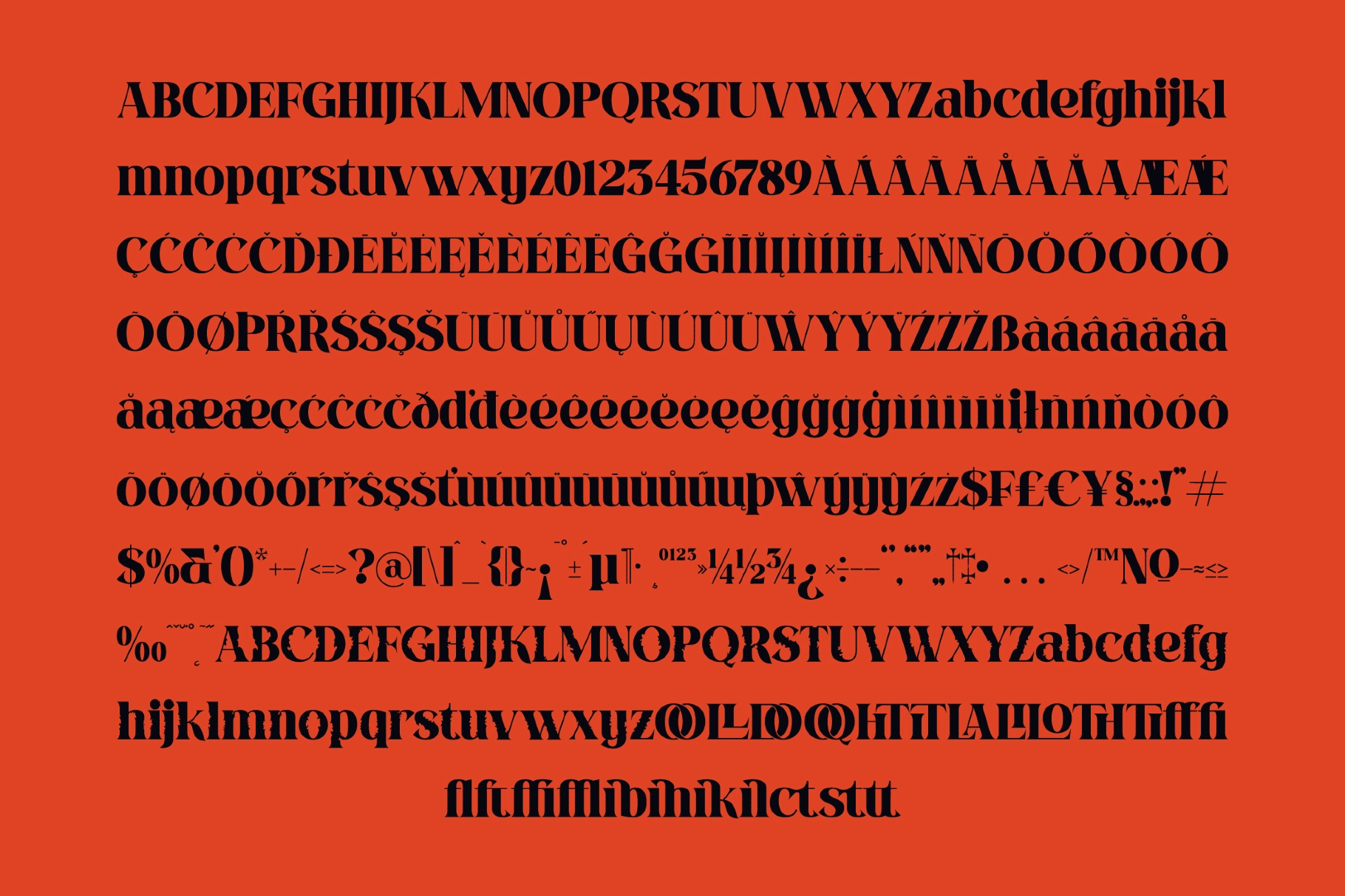 Rodova - Bold Serif Display Font