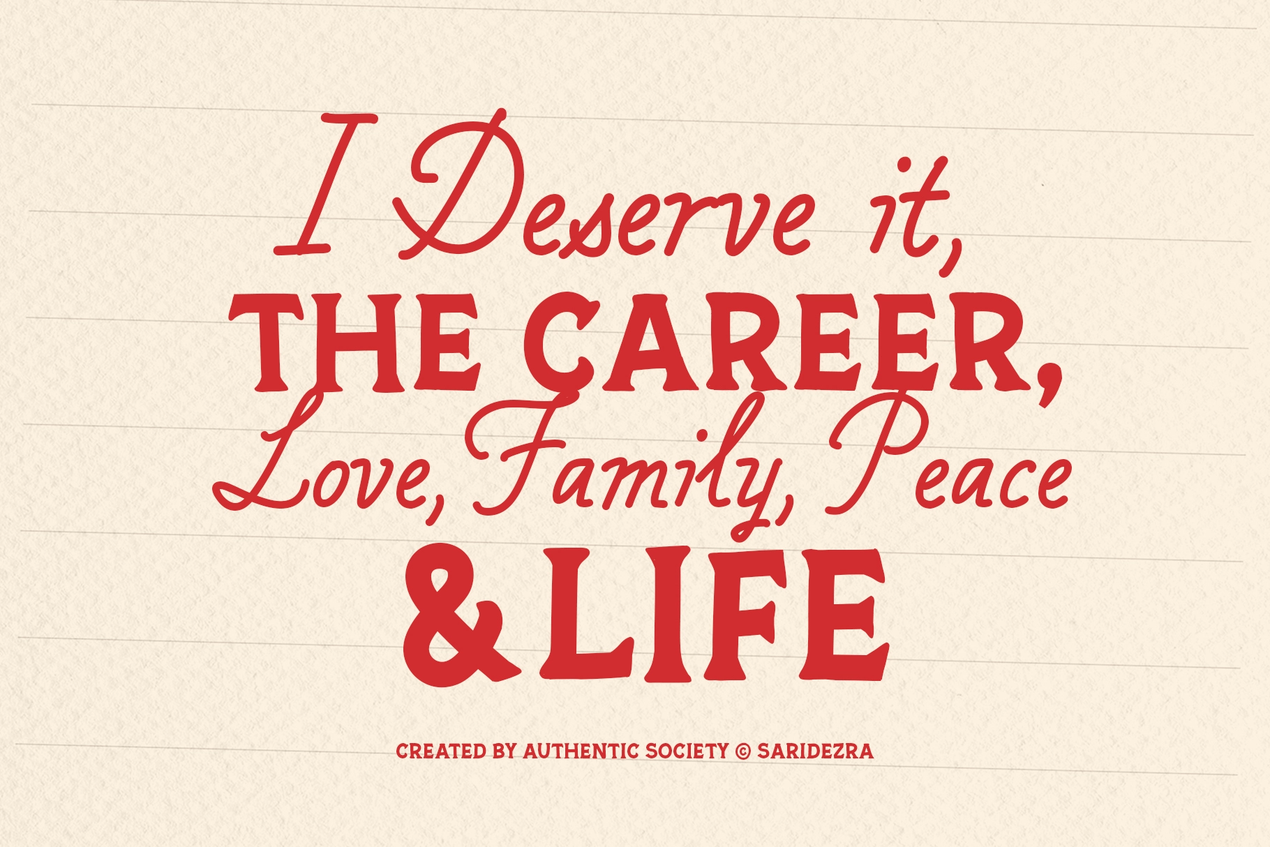 Authentic Society - Vintage Script&Slab Serif Duo
