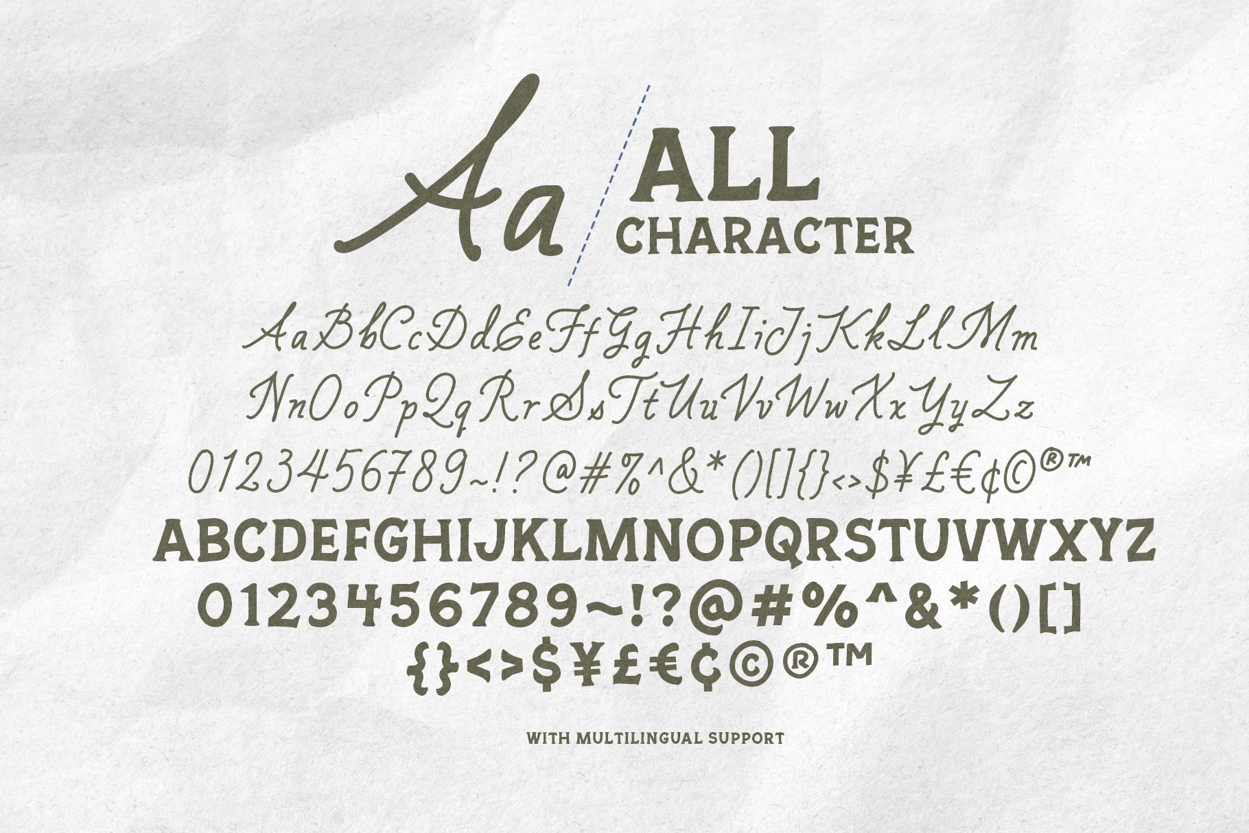 Authentic Society - Vintage Script&Slab Serif Duo