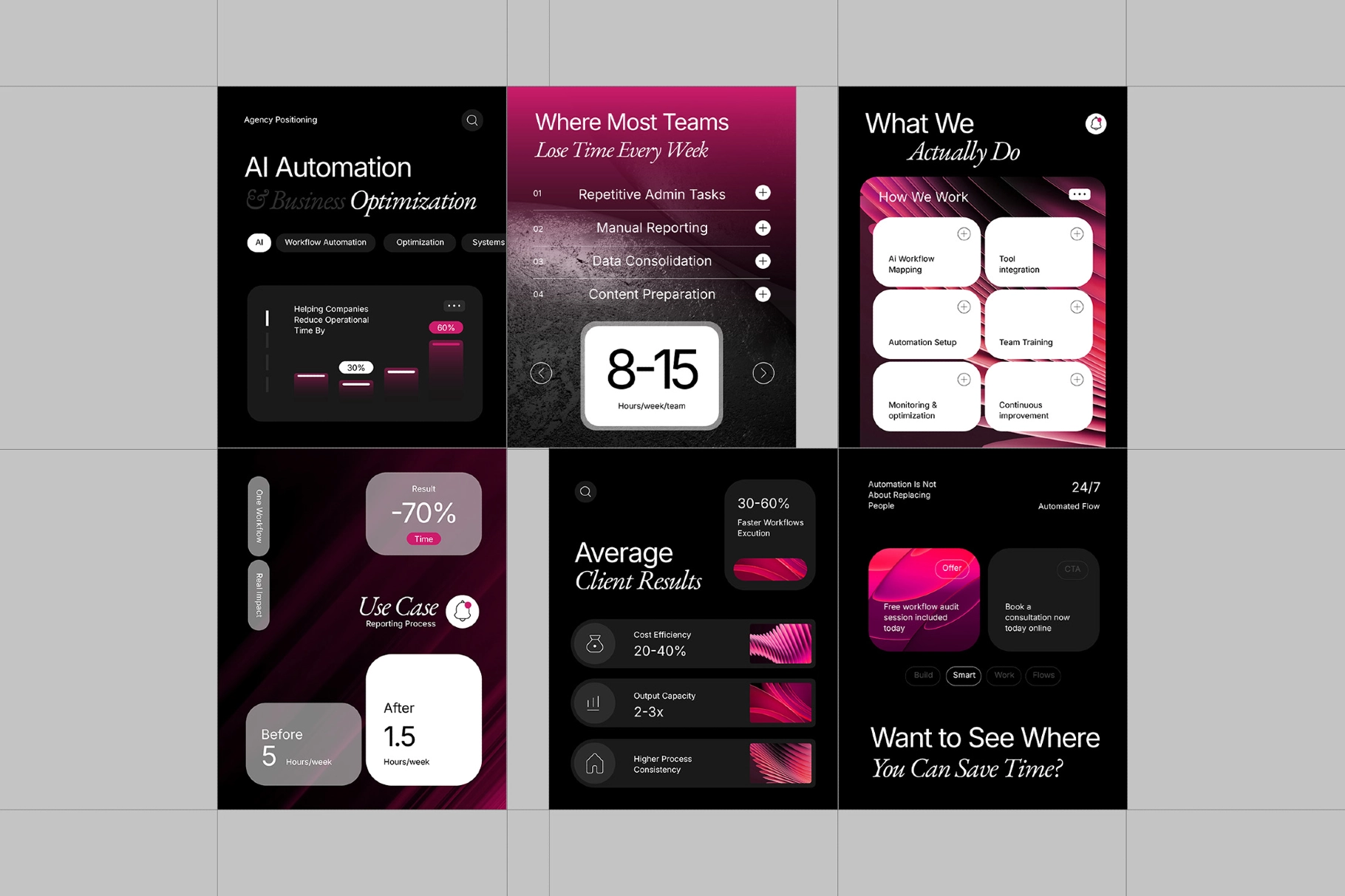 AI Services Instagram Template Pack for Adobe