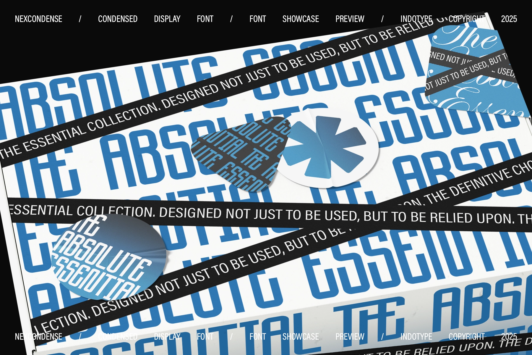 NexCondense - Condensed Display Font