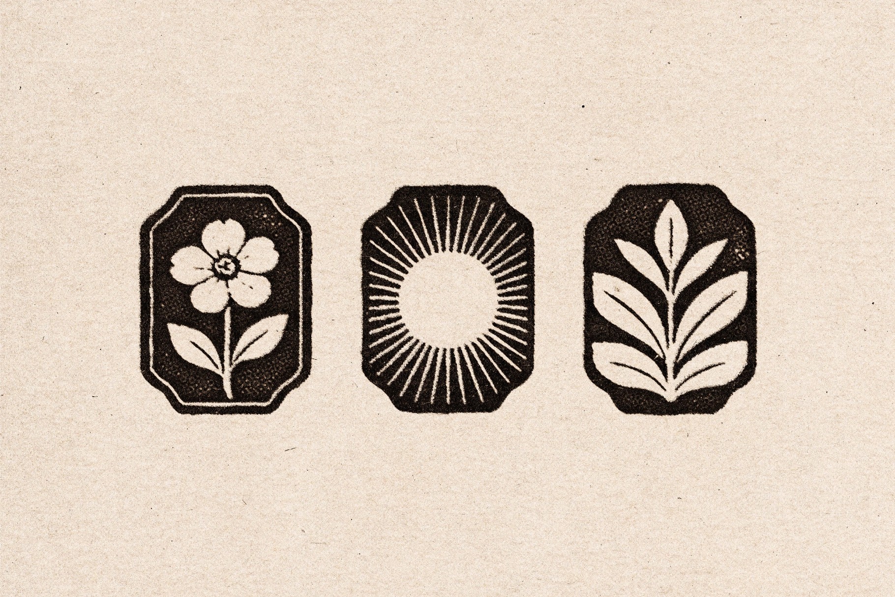 Vintage Stamp Elements