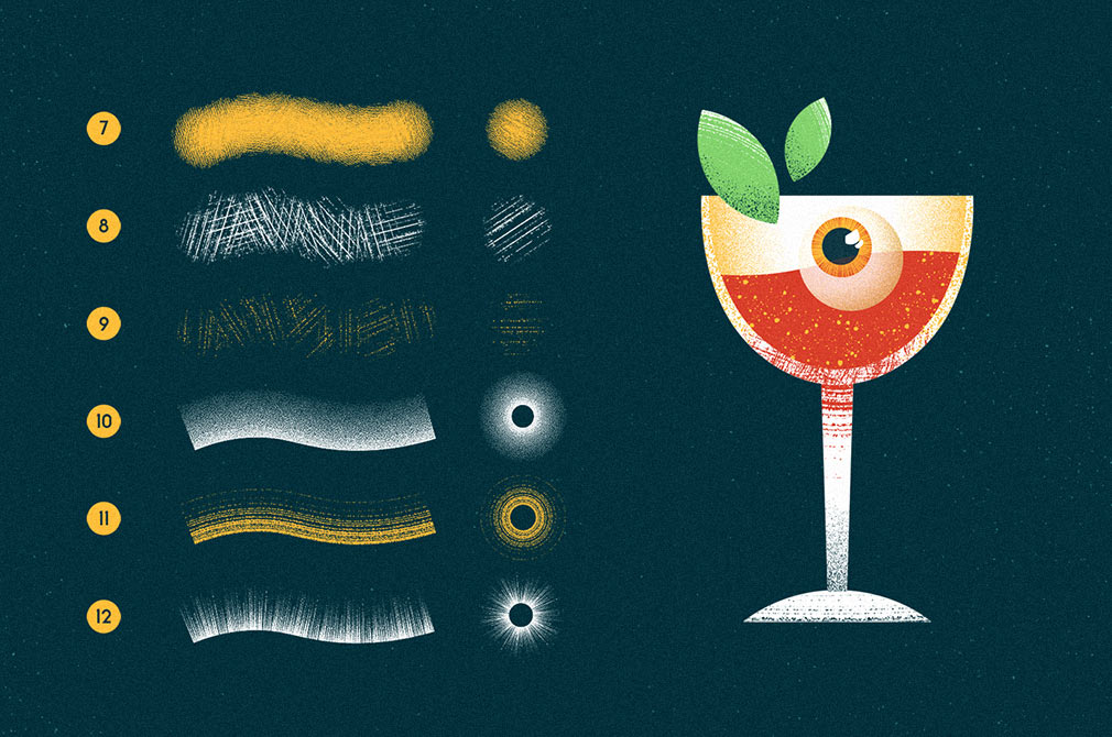 Memento Illustrator Brushes