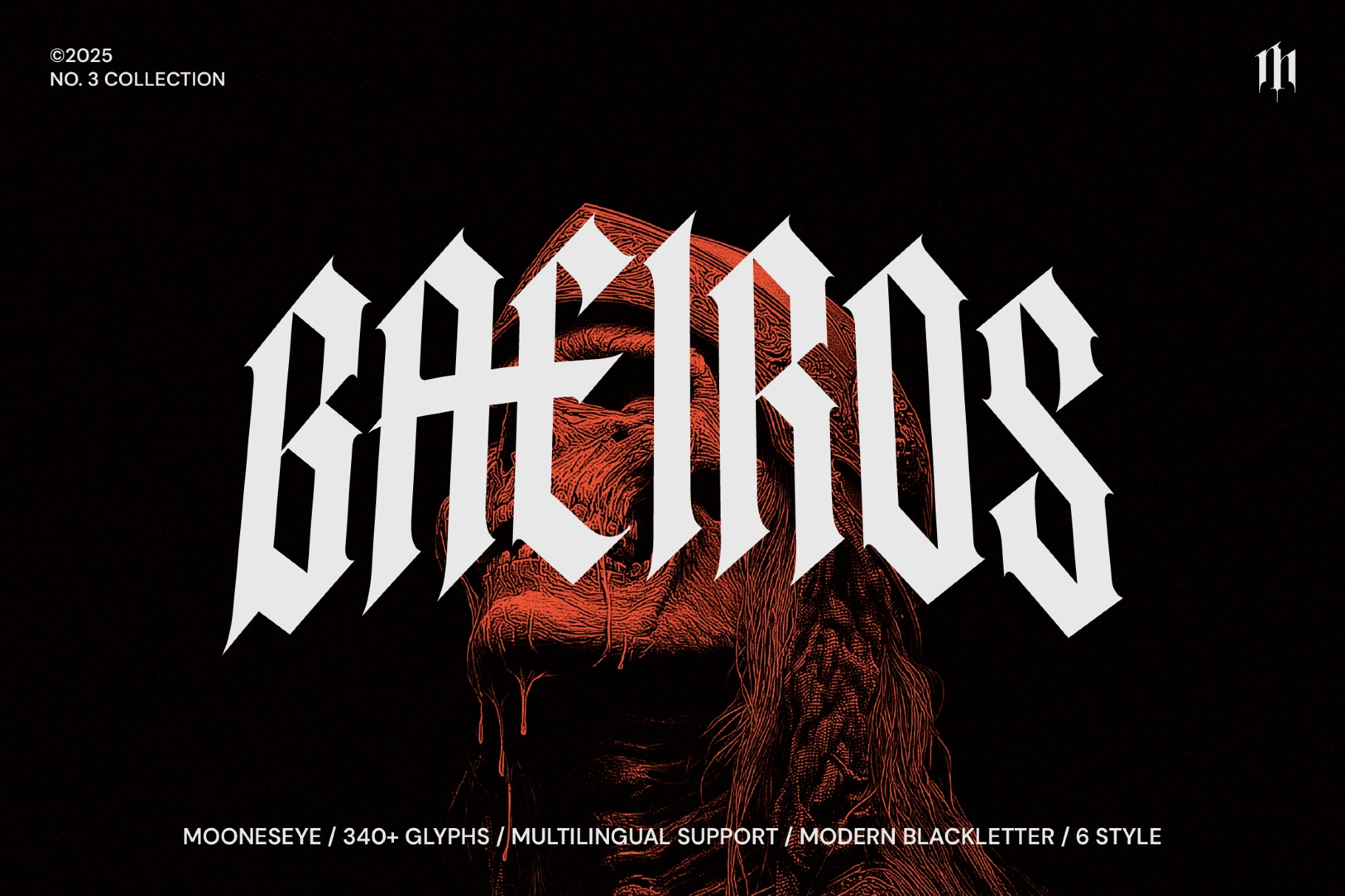 Baeiros - Modern Blackletter Font Family