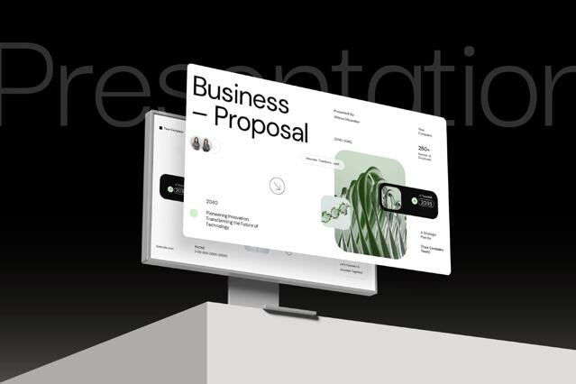 Technology Business Proposal Keynote Template