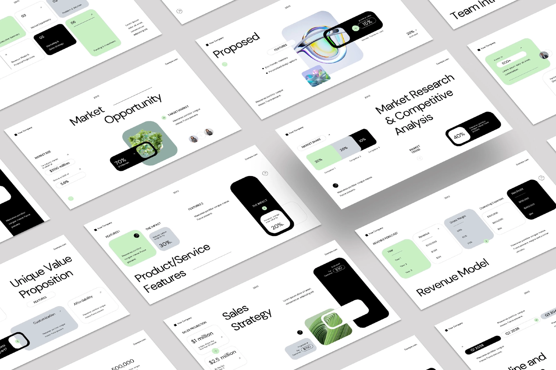 Technology Business Proposal Keynote Template